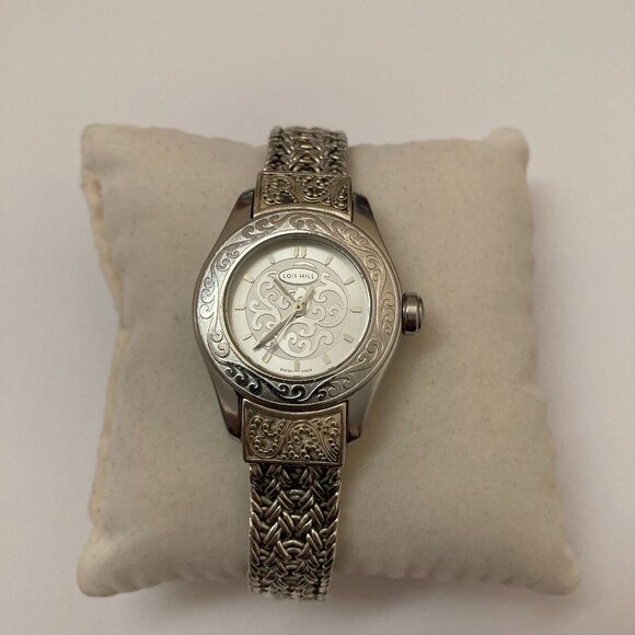 lois hill Jewelry - Ladies Lois Hill Sterling Silver Watch LH-0026